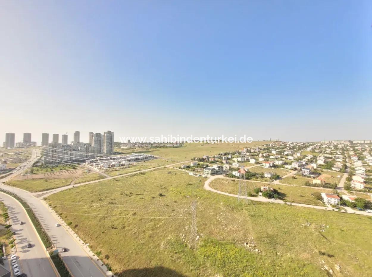 Beytepe İncek Bulvar Loft Zu Vermieten 2+1 68M² 21. Stock Boulevard Fassade Wohnung