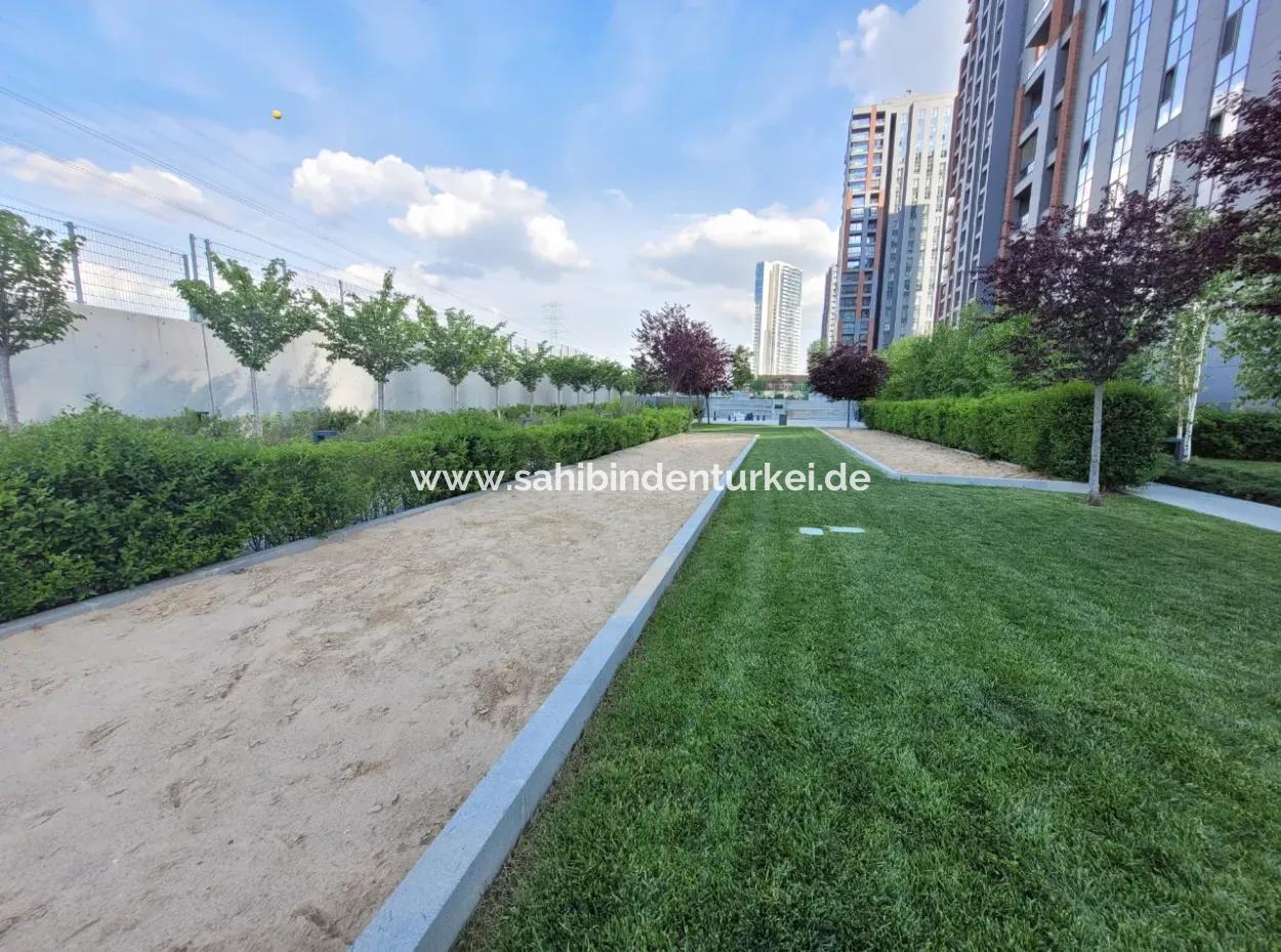 3+1 110M² 19Th Floor Boulevard View Apartment For Rent In Beytepe İncek Boulevard Loft Complex