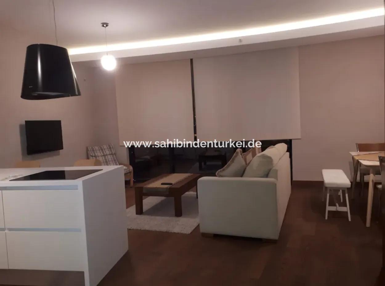 Leere, Luxuriöse Möblierte İncek Prestige 1+1 62 M² Wohnung Im 15. Stock Zum Verkauf
