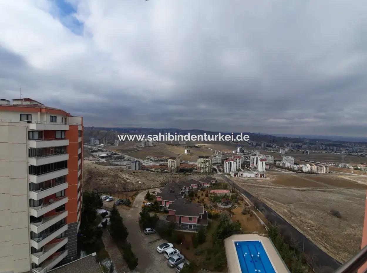 Exklusive Duplex In Türkei Ankara Beytepe Mit Atemberaubendem Panoramablick Zu Verkaufen!