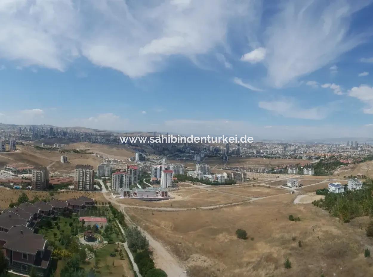 Exklusive Duplex In Türkei Ankara Beytepe Mit Atemberaubendem Panoramablick Zu Verkaufen!