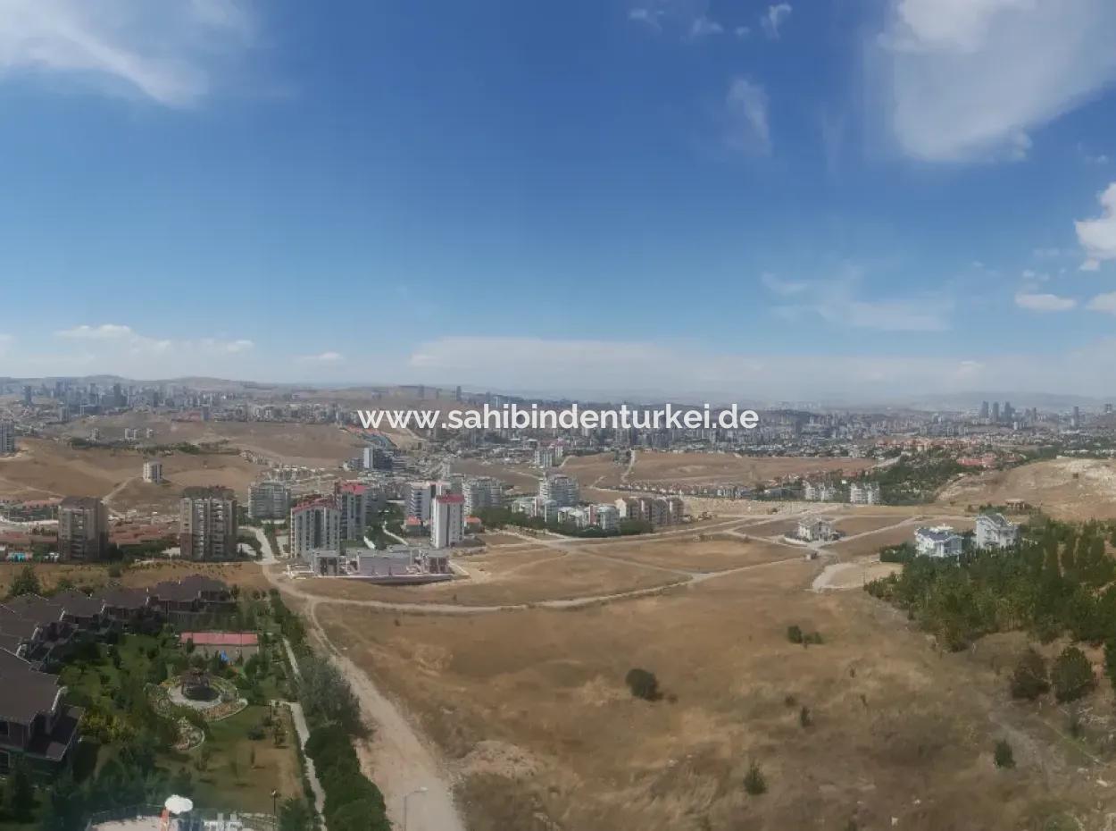 Exklusive Duplex In Türkei Ankara Beytepe Mit Atemberaubendem Panoramablick Zu Verkaufen!