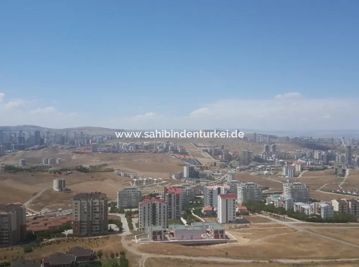 Exklusive Duplex In Türkei Ankara Beytepe Mit Atemberaubendem Panoramablick Zu Verkaufen!