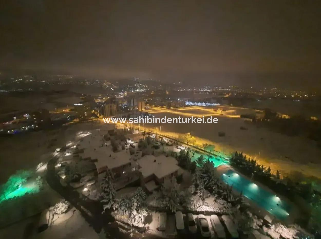 Exklusive Duplex In Türkei Ankara Beytepe Mit Atemberaubendem Panoramablick Zu Verkaufen!