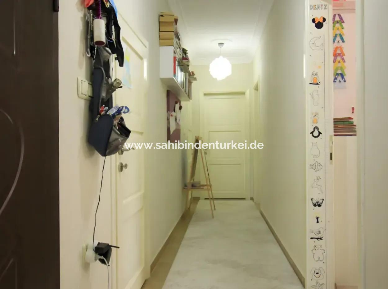 Zum Verkauf Steht Eine Gartenwohnung Mit 3 Schlafzimmern Und 1 Wohnzimmer Auf Einem 585M2 Grundstück In Köyceğiz , Muğla, Türkei