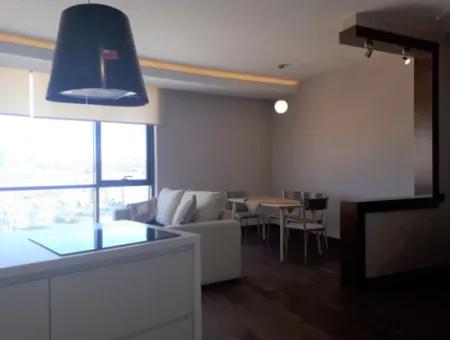 Leere, Luxuriöse Möblierte İncek Prestige 1+1 62 M² Wohnung Im 15. Stock Zum Verkauf