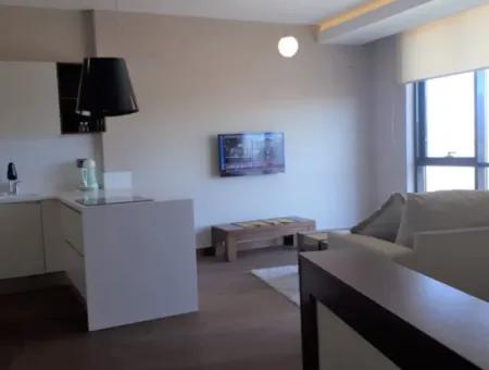 Leere, Luxuriöse Möblierte İncek Prestige 1+1 62 M² Wohnung Im 15. Stock Zum Verkauf