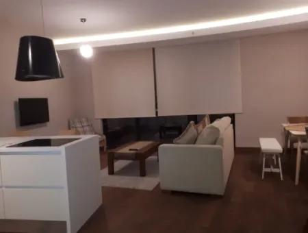 Leere, Luxuriöse Möblierte İncek Prestige 1+1 62 M² Wohnung Im 15. Stock Zum Verkauf
