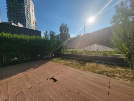 İncek Loft Geeignet Zum Verkauf 2,5+1 Erdgeschoss-Wohnung Mit Landschaftsansicht 2 Gärten