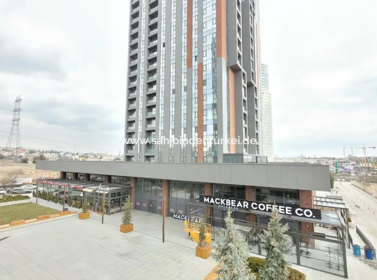2+1 68 M² 6Th Floor Apartment For Sale In Beytepe İncek Bulvar Loft Complex