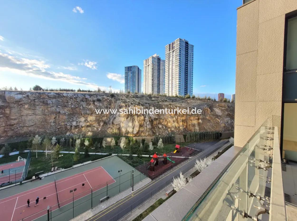 2,5+1 Tenantless Apartment With Landscape View For Sale In İncek Loft Complex