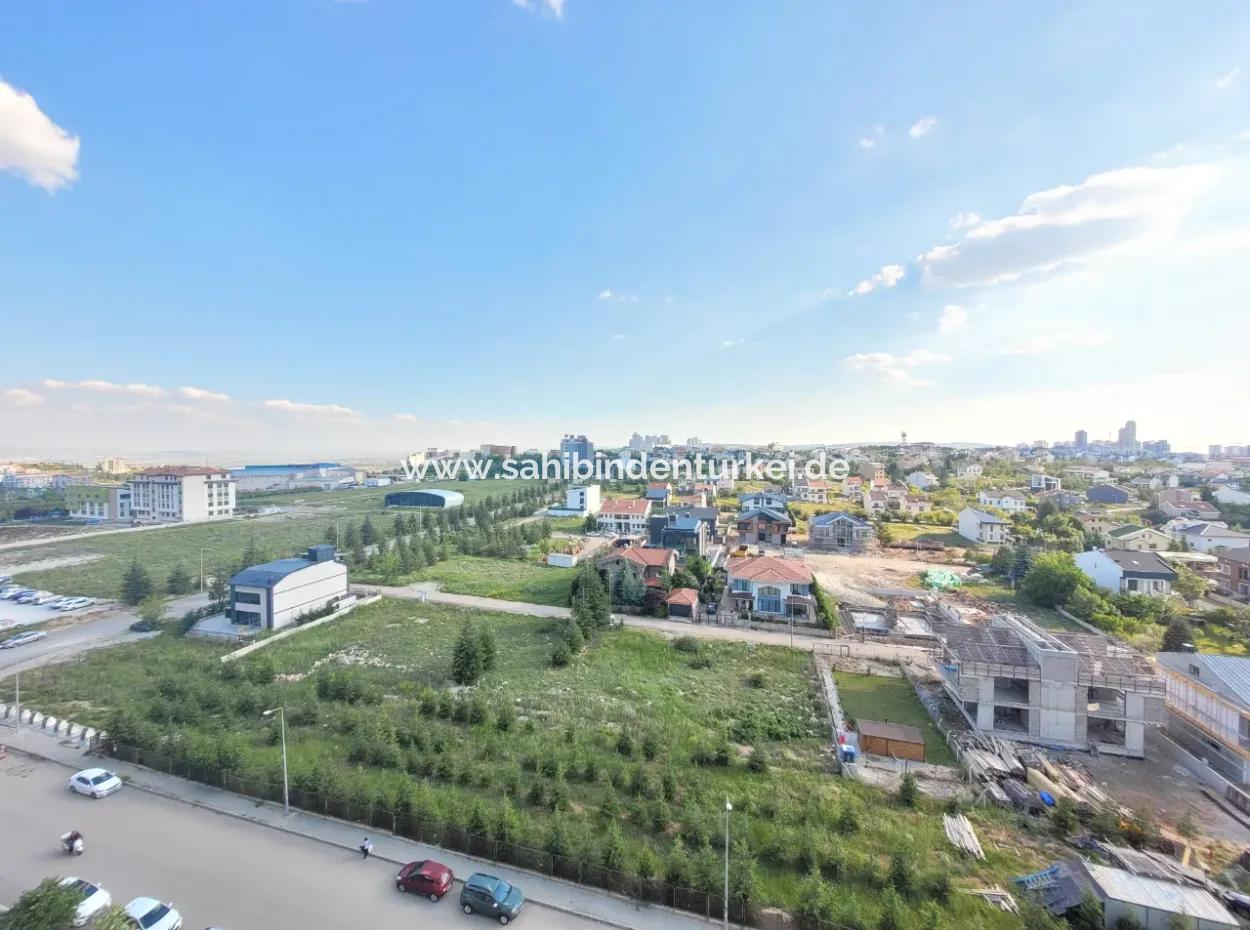 3+1 130 M² 23St Floor Park View South Front Apartment For Sale In Beytepe İncek Bulvar Loft Complex