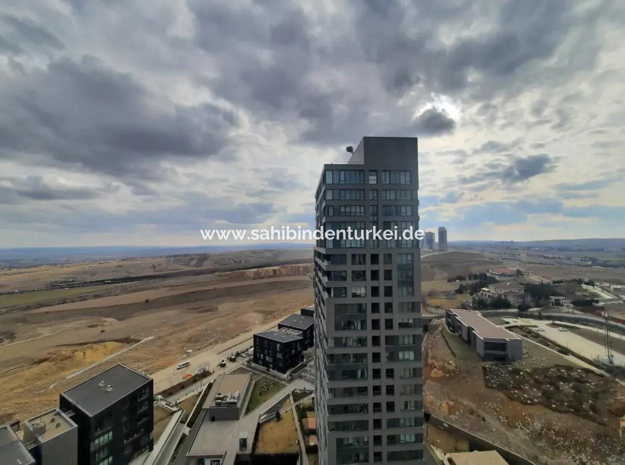 İncek Loft For Rent 3,5 +1 Lake View