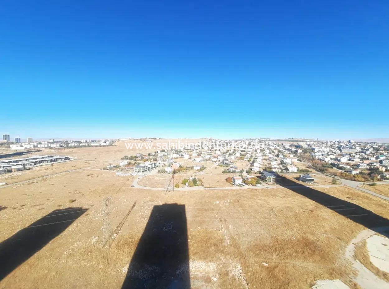 3+1 110M² 19Th Floor Boulevard View Apartment For Sale In Beytepe İncek Bulvar Loft Complex