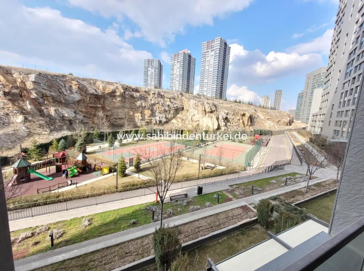 Vacant İncek Loft For Sale 2+1 Duplex City View 1St Floor Apartment