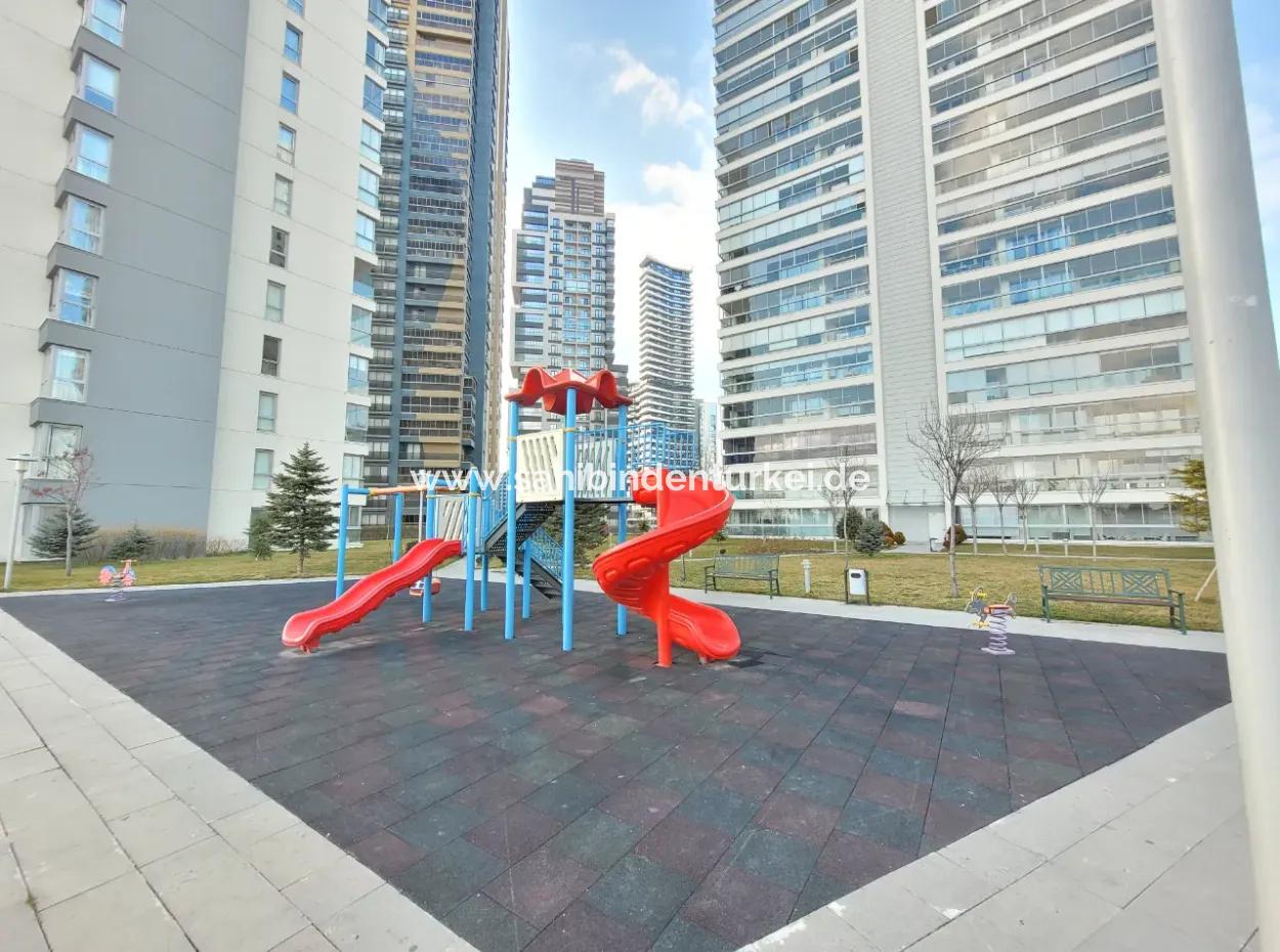 4+1 207 M² Lake View Apartment For Sale In Vacant İncek Nata