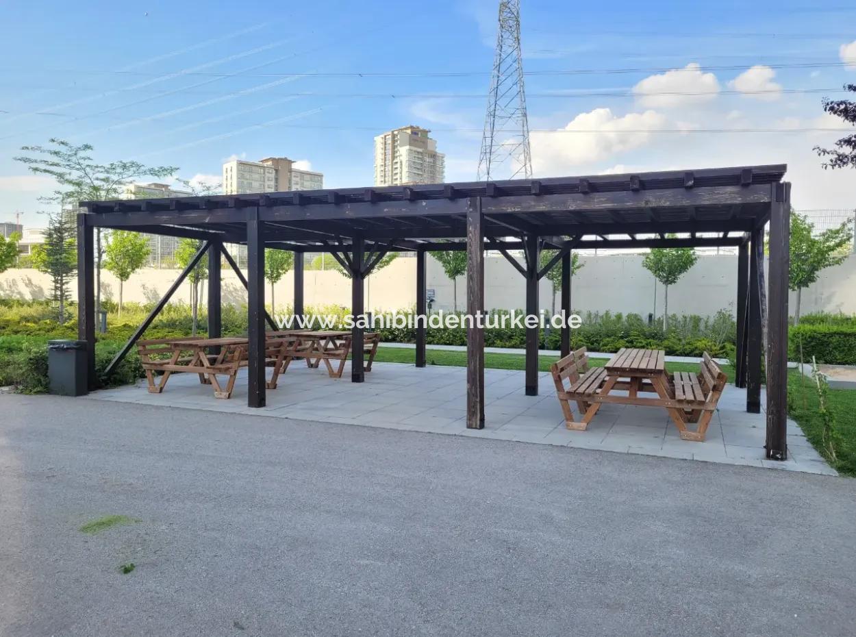 Beytepe İncek Bulvar Loft For Sale 1+1 55 M² 17Th Floor Apartment