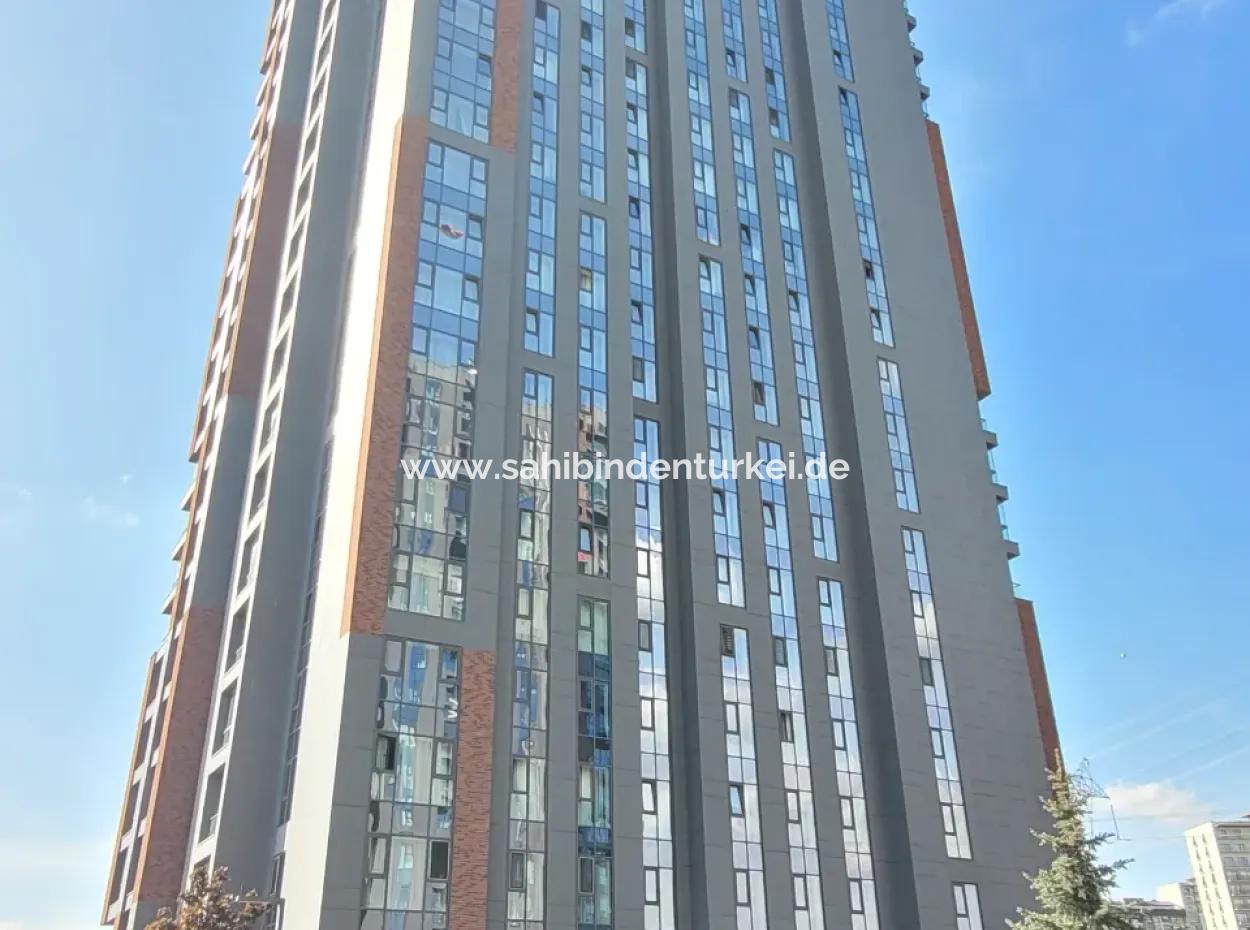 Beytepe İncek Bulvar Loft For Sale 1+1 55 M² 17Th Floor Apartment