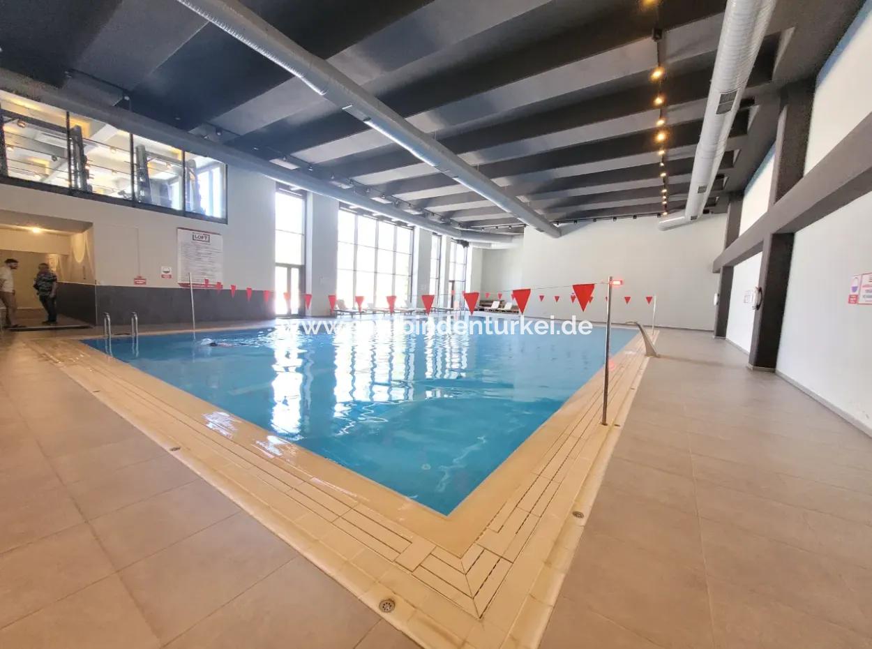 3+1 130 M² 2Nd Floor Mogan View Apartment For Sale In Beytepe İncek Bulvar Loft Complex