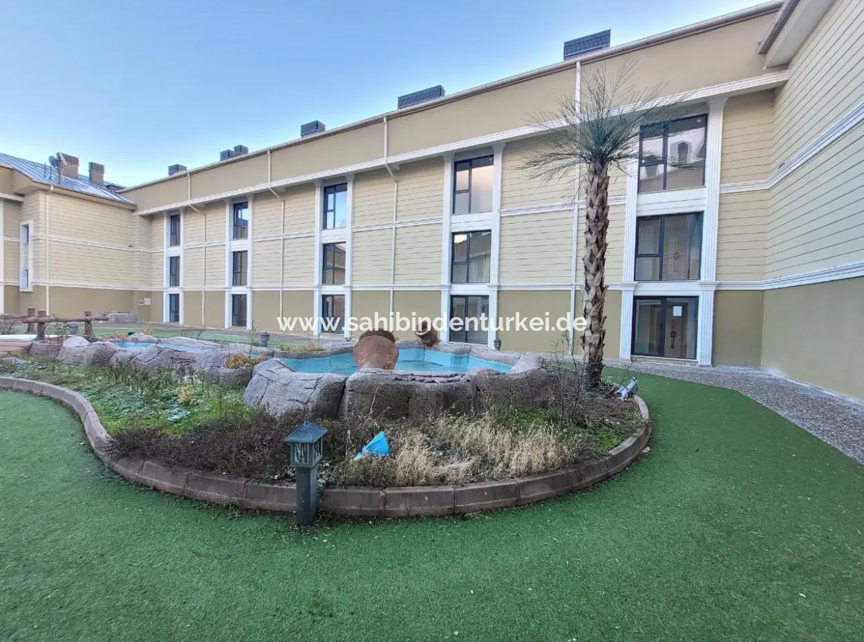 Empty İncek Single Building Venus Residence Furnished For Rent 1+1 Flat Office Kızılcaşar Gölbaşı Ankara