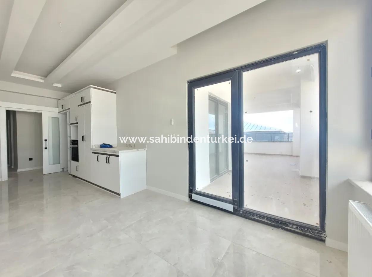 Suitable For Citizenship Luxury 200 M² Apartment For Sale On An Intermediate Floor With Park View In Bahçelievler Neighborhood, Gölbaşı, Ankara,