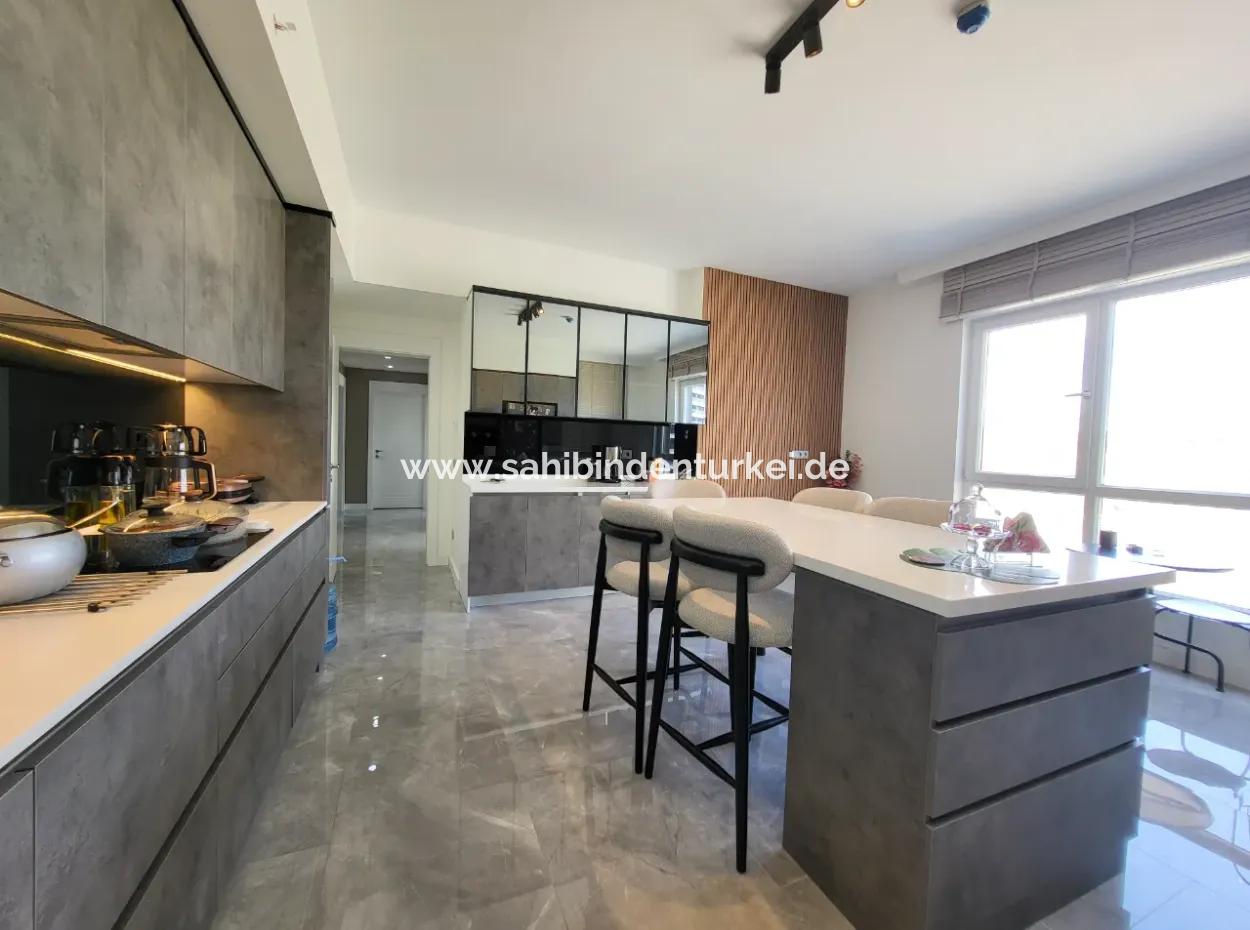 Taşpinar Mah. Faras Panora Luxury Built Flat For Sale 4,5+1 7Th Floor Apartment Gölbaşi Ankara