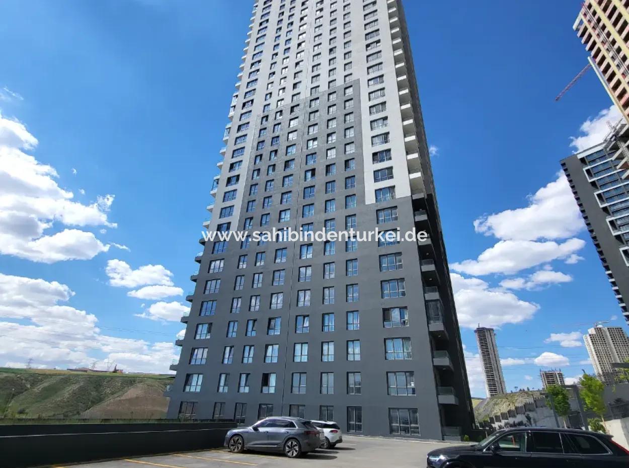 Taşpinar Mah. Faras Panora Luxury Built Flat For Sale 4,5+1 7Th Floor Apartment Gölbaşi Ankara