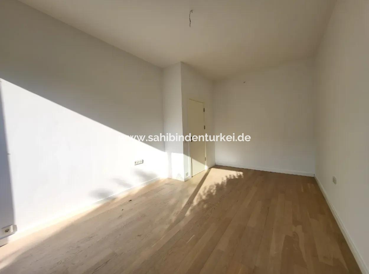İncek Loft Suitable For Credit For Sale 2,5+1 Ground Floor Flat With Landscape View 2 Gardens