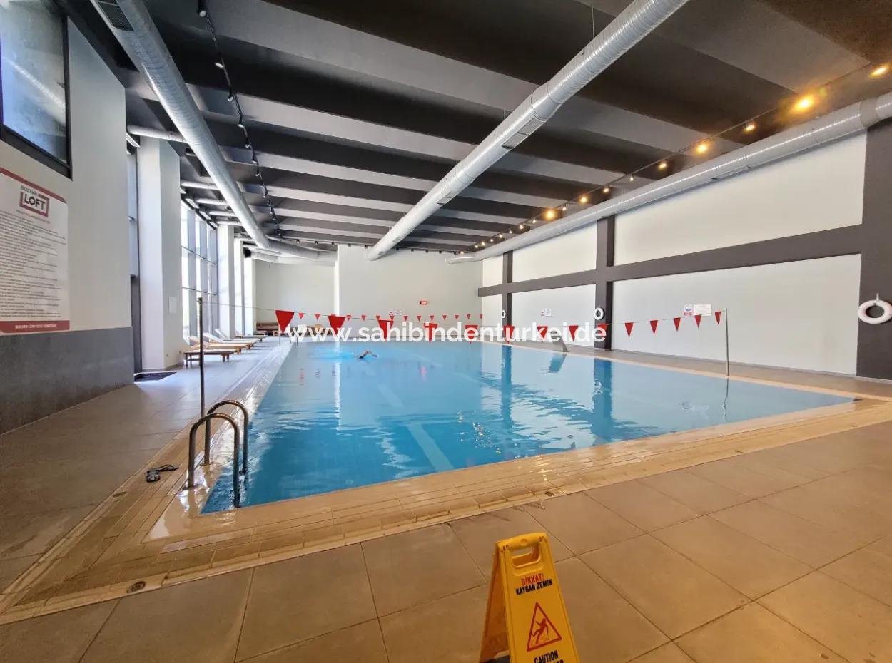 For Rent Beytepe İncek Bulvar Loft For Sale 1+1 45 M² 18Th Floor Flat