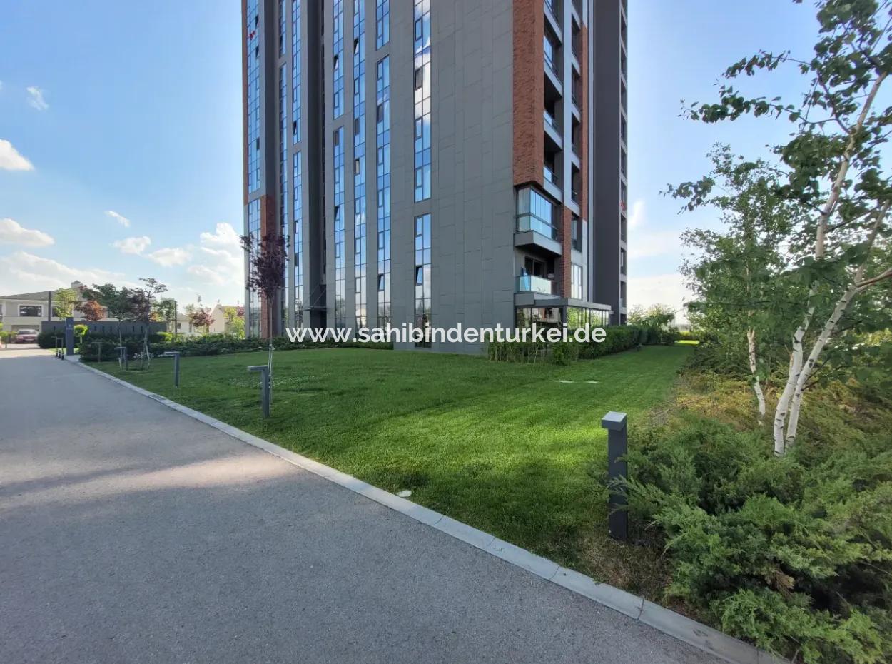 For Rent Beytepe İncek Bulvar Loft For Sale 1+1 45 M² 18Th Floor Flat