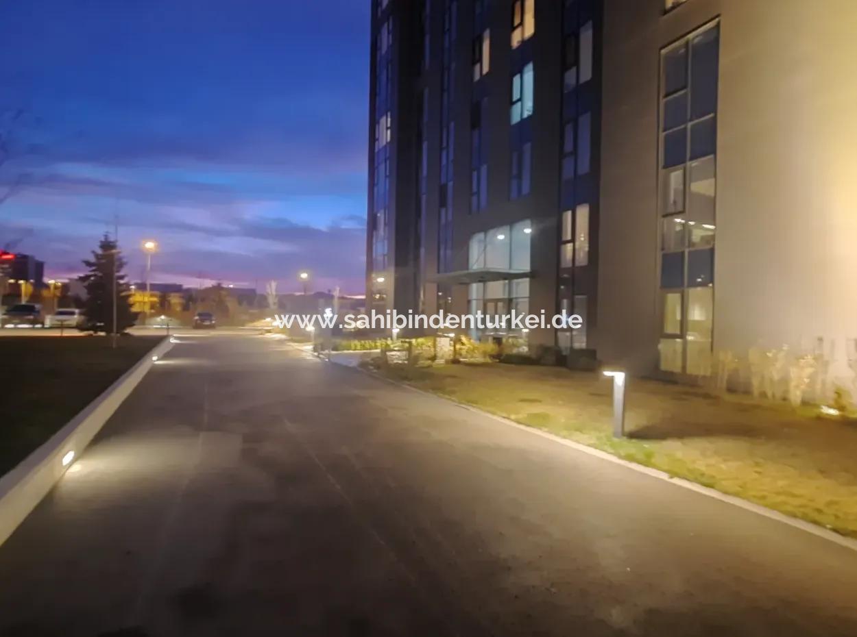 For Rent Beytepe İncek Bulvar Loft For Sale 1+1 45 M² 18Th Floor Flat