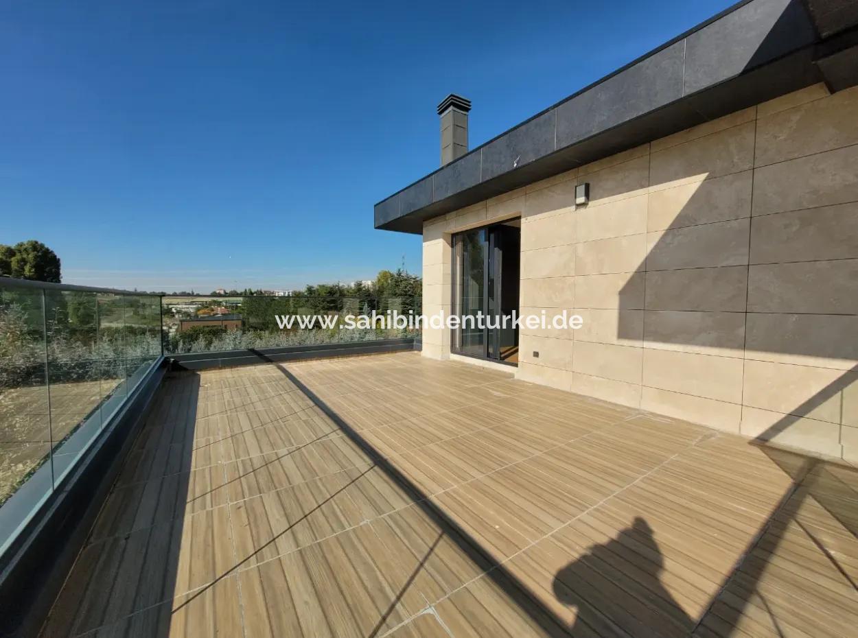 Luxury Duplex Villa For Sale On 730 M² Plot In İncek 4+2 İncek Mahallesi Gölbaşı Ankara Turkey