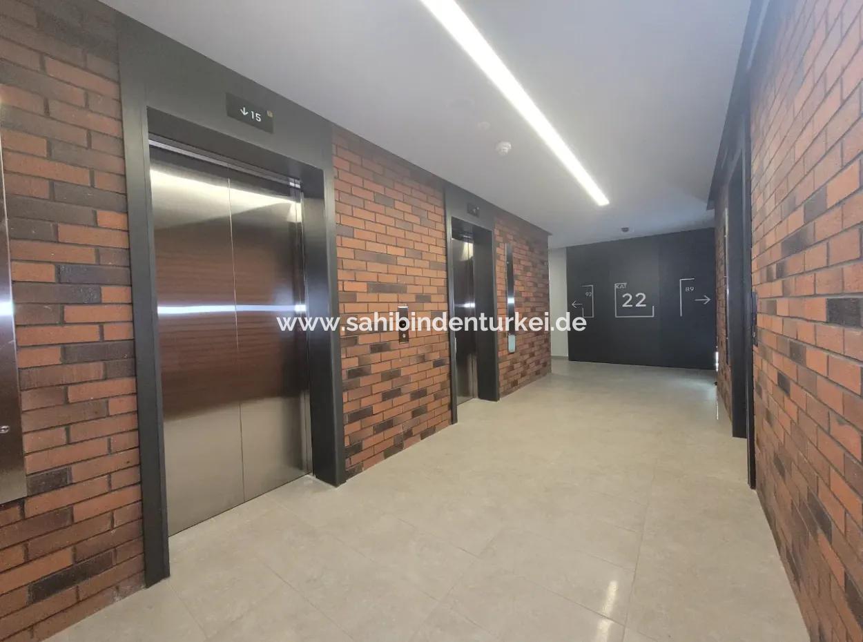 4+1 17 Th Floor Tenantless Apartment For Sale In Beytepe İncek Bulvar Loft Complex
