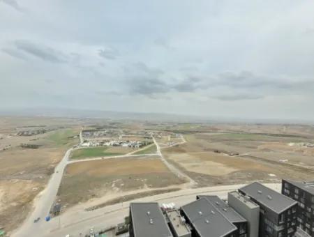 İncek Loft For Sale 2+1 85 M² 22Nd Floor Mogan Facade Apartment