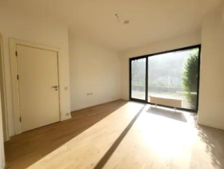 İncek Loft Suitable For Credit For Sale 2,5+1 Ground Floor Flat With Landscape View 2 Gardens