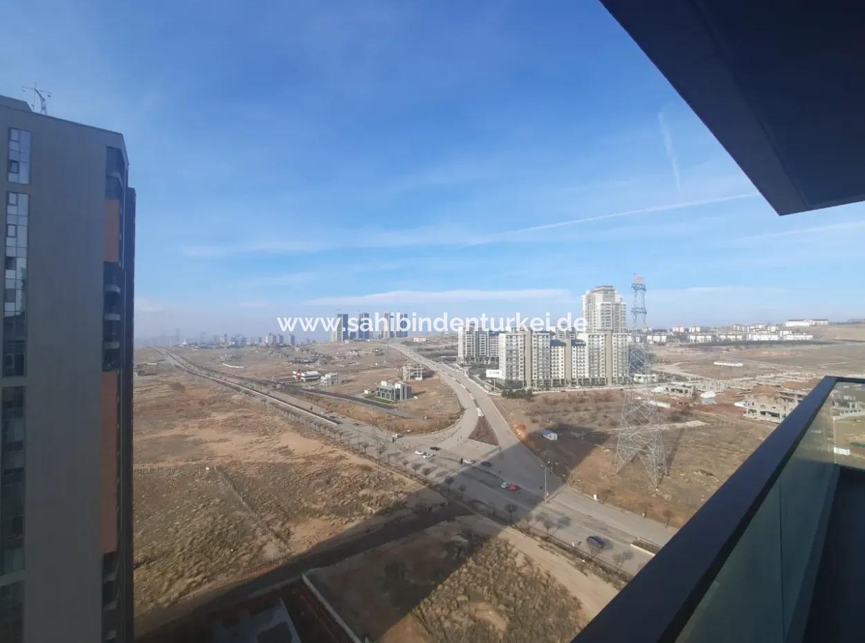 Beytepe İncek Bulvar Loft Satılık 5+1 15.Kat Kiracısız Daire