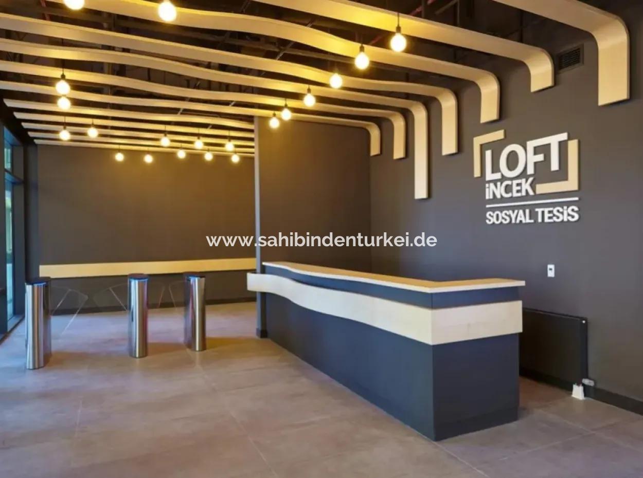 İncek Loft Kiralık 3+1 Şehir Manzaralı 19.Kat Daire