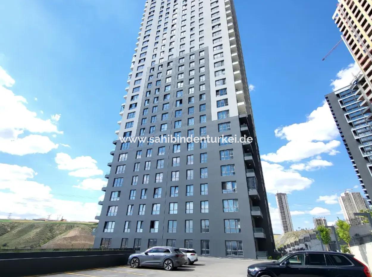 Taşpınar Mah. Faras Panora Lüks Yapılı Satılık 4,5+1 7.Kat Daire Gölbaşı Ankara