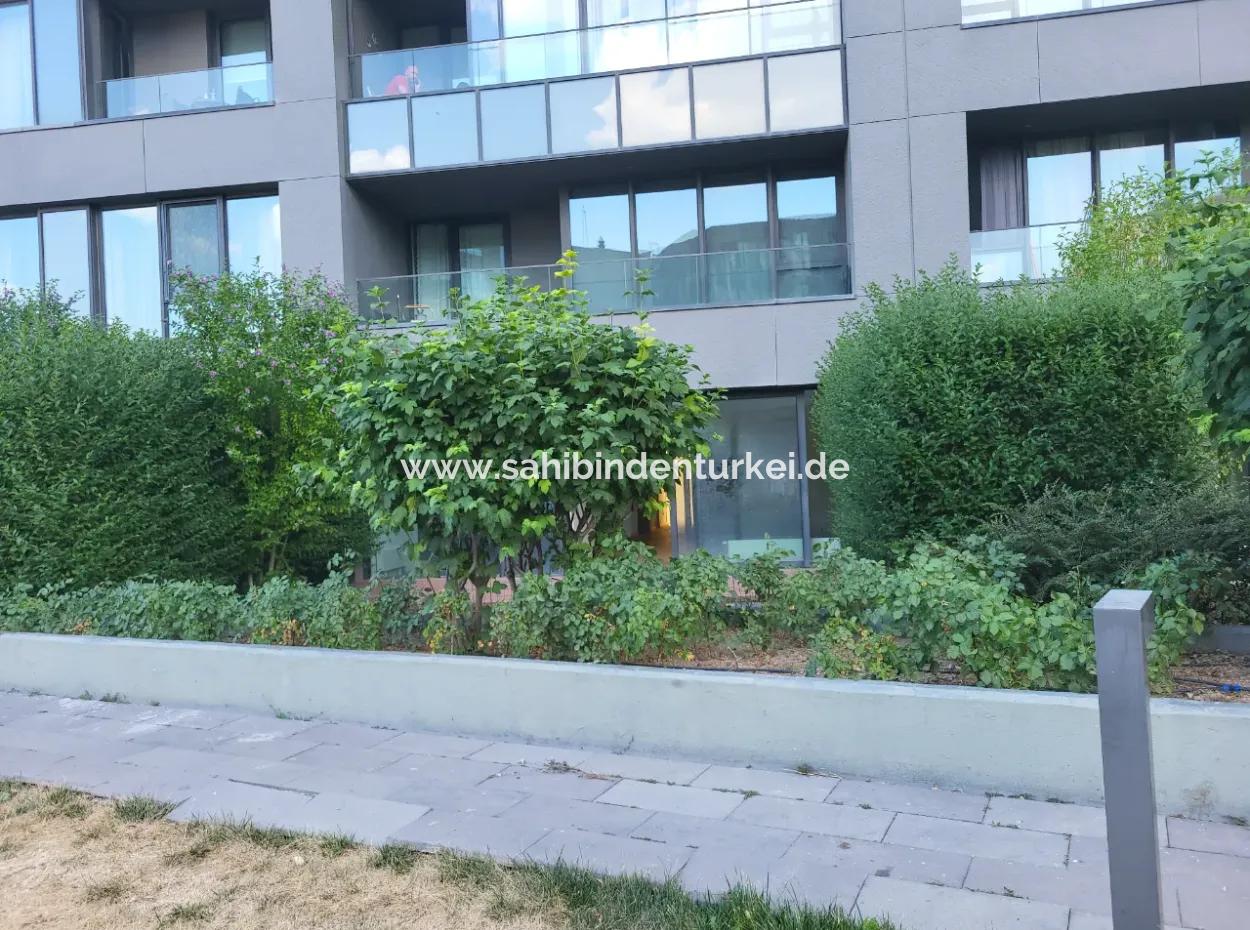 Krediye Uygun Boş İncek Loft Satılık 2,5+1 Peyzaj Manzaralı Bahçe Katı Daire 2 Bahçeli