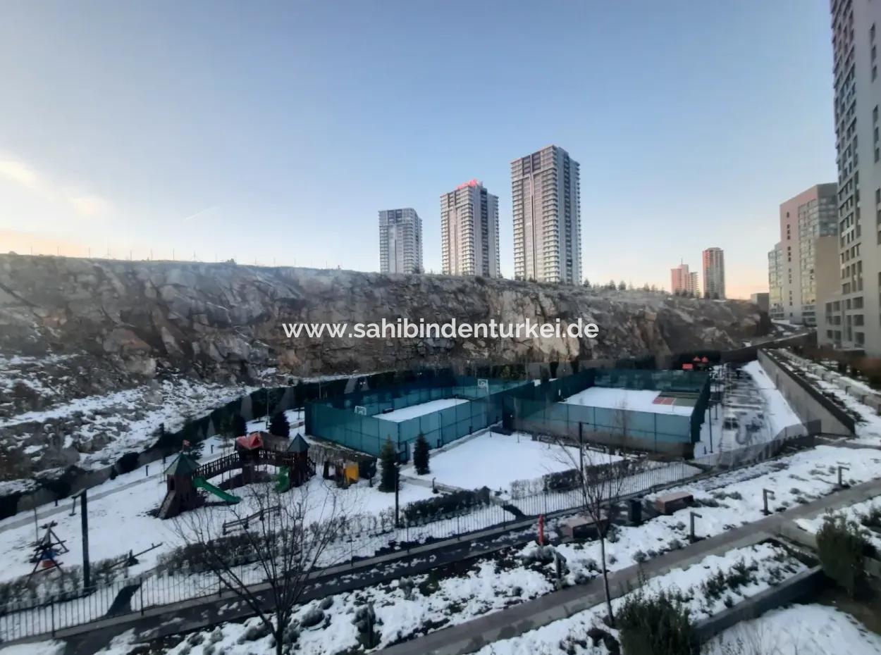 İncek Loft Satılık  2+1 Dubleks Şehir Manzaralı 2.Kat Daire