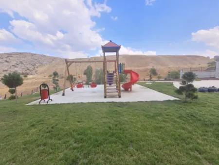 Ankara Çayyolu Alacaatlı Mh. Satılık Viole Sitesi As Royal Prestij Yatay Mimarı Bahçe Katı  4+1 Daire